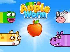 Permainan Apple Worm talian