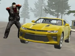 Suburbs Zombie Driving — لعبة مجانية اون لاين