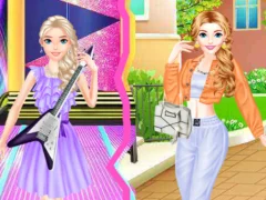 Xogo Sisters Street Style VS Stage Style en liña