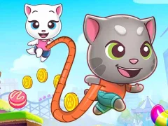 Igra Tom & Angela Jump online