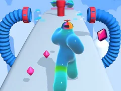 Runner Blob 3D — bezmaksas tiešsaistes spēle