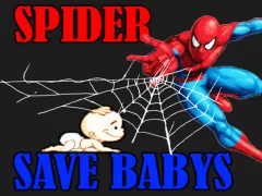Spider Man Save Babys — bezmaksas tiešsaistes spēle