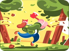 Idle Chop & Mine — bezmaksas tiešsaistes spēle