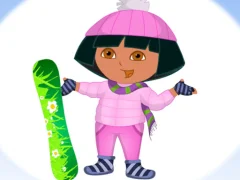 Dora Ski Dress up  เกมออนไลน์