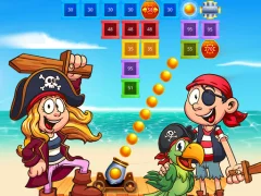 Pirates Bricks Breaker ‏  — bezplatná online hra