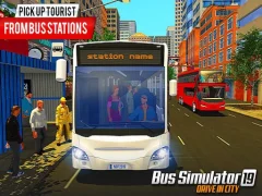 US City Pick Passenger Bus Game — bezmaksas tiešsaistes spēle