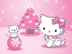 Hello Kitty Christmas Jigsaw Puzzle — free online game