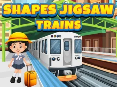Xogo Shapes jigsaw trains en liña
