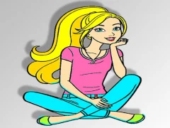 Barbie Coloring  — free online game