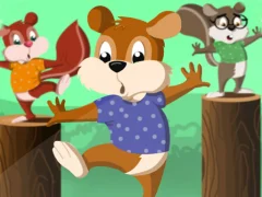 Trò chơi Squirrel Hop trực tuyến