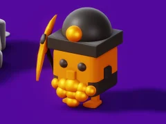 Гаме Crossy Miner онлајн