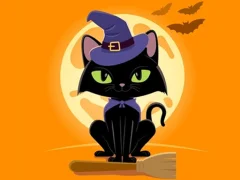 Spel Grumpy Halloween Cats på nätet