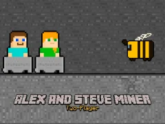 Гаме Alex and Steve Miner Two-Player онлајн