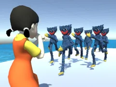 Doll Fight Huggy — bezmaksas tiešsaistes spēle