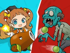 Juego Plant Girl Defense Zombie en línea