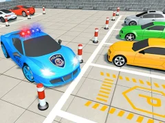 Xogo Police Super Car Parking Challenge 3D en liña