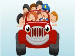 Kids Vehicles Memory — bezmaksas tiešsaistes spēle