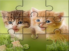 Cute Cats Puzzle  — لعبة مجانية اون لاين