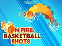 Igra On fire: basketball shots online