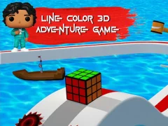 Line Color 3d Adventure Game — bezmaksas tiešsaistes spēle