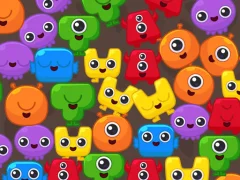 Xogo Fluffy Monsters Match en liña