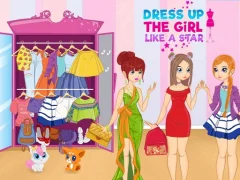 Xogo Dress Up The Girl Like A Star en liña