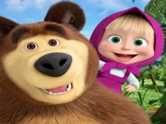 Spill Masha and the Bear Jigsaw Puzzles online