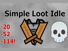 Jwèt Simple Loot Idle sou entènèt