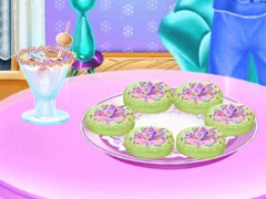 Spill Yummy Rainbow Donuts Cooking online