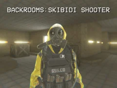 Гаме Backrooms: Skibidi Shooter онлајн