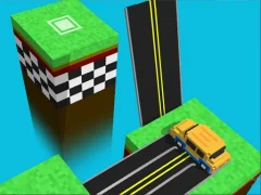 Blocky Taxy ZigZag — لعبة مجانية اون لاين