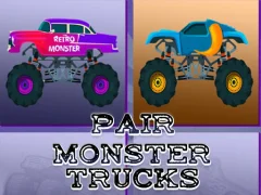 بازی Monster Trucks Pair آنلاین