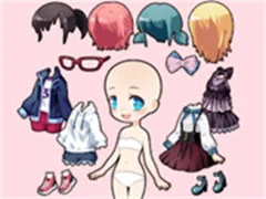 Spill Chibi Anime Princess Doll online