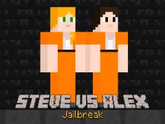 Igra Steve vs Alex Jailbreak online