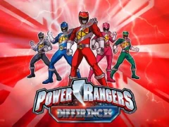 Spel Power Rangers Differences på nätet