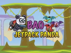Jetpack Panda Bao — bezmaksas tiešsaistes spēle