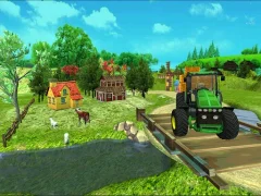 Cargo Tractor Farming Simulation Game — لعبة مجانية اون لاين