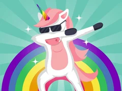 Xogo Dab Unicorn Puzzle en liña