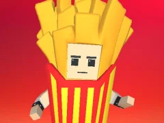 Permainan Pixel Runner Fall Boys Multiplayer talian