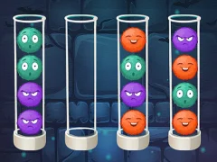 Fluffy Balls - Sorting — لعبة مجانية اون لاين