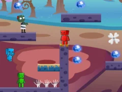 Fireboy Watergirl In Zombies World — jogo online grátis