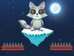 Spel Jumping Raccoon på nätet