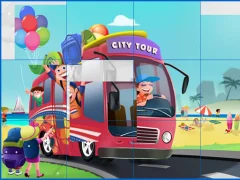Kids and Vehicles  — لعبة مجانية اون لاين