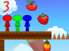 Stickman Bros In Fruit Island 3 — bezmaksas tiešsaistes spēle