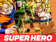 Spel Dragon Ball Super Hero Jigsaw Puzzle på nätet