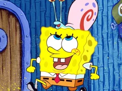 Sponge Bob Slide — لعبة مجانية اون لاين