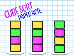 Laro Cube Sort Paper Note online