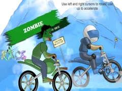 Motocross Zombie — لعبة مجانية اون لاين