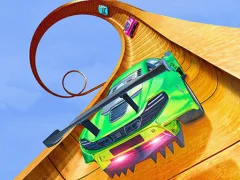 Mega Ramp Car Stunt Racing Mania — bezmaksas tiešsaistes spēle