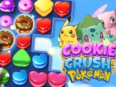 Cookie Crush Pokemon — لعبة مجانية اون لاين